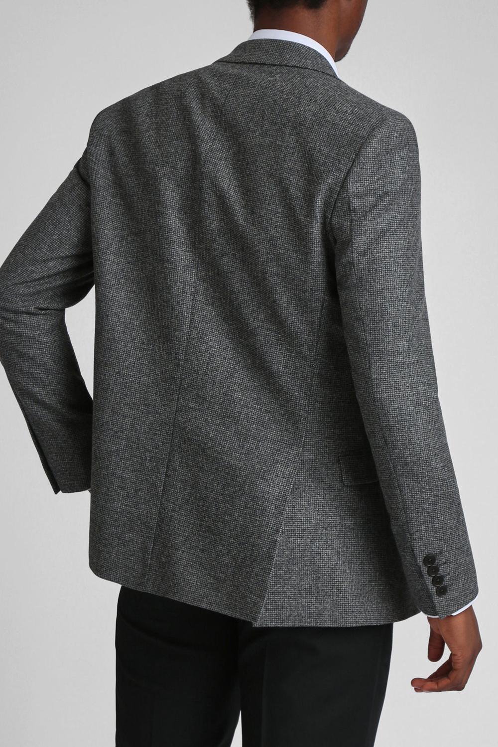 Ted Baker ASOJS - Puppytooth Check Slim Fit Men Blazers Charcoal | UAE  28976-GMWF