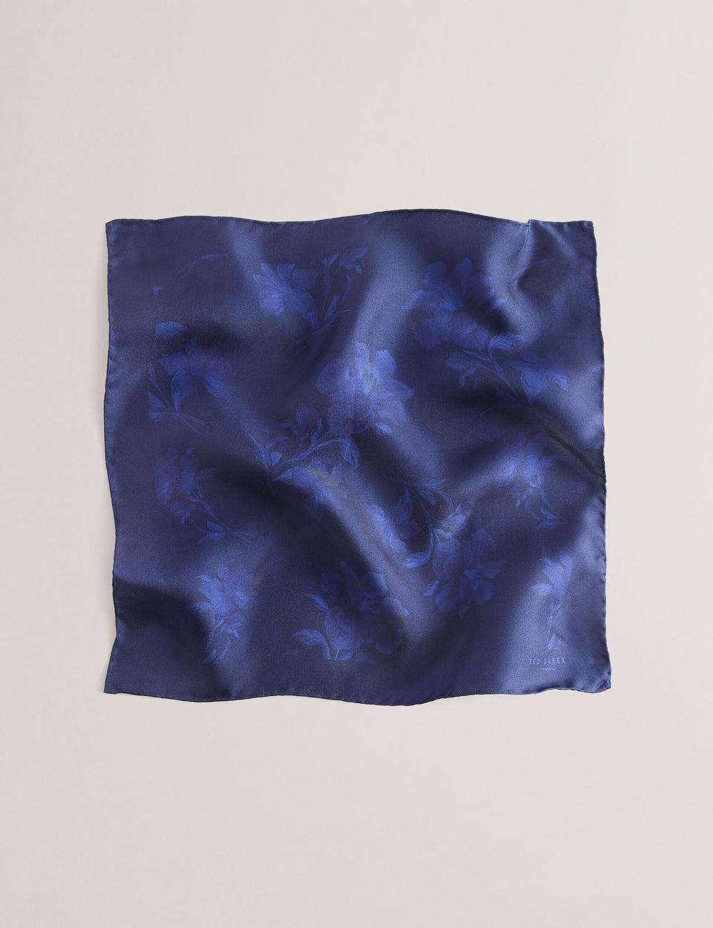 Ted Baker AUSTINS - Two Tone Floral Silk Pocket Men Pocket Squares Navy | UAE  37065-WOSX
