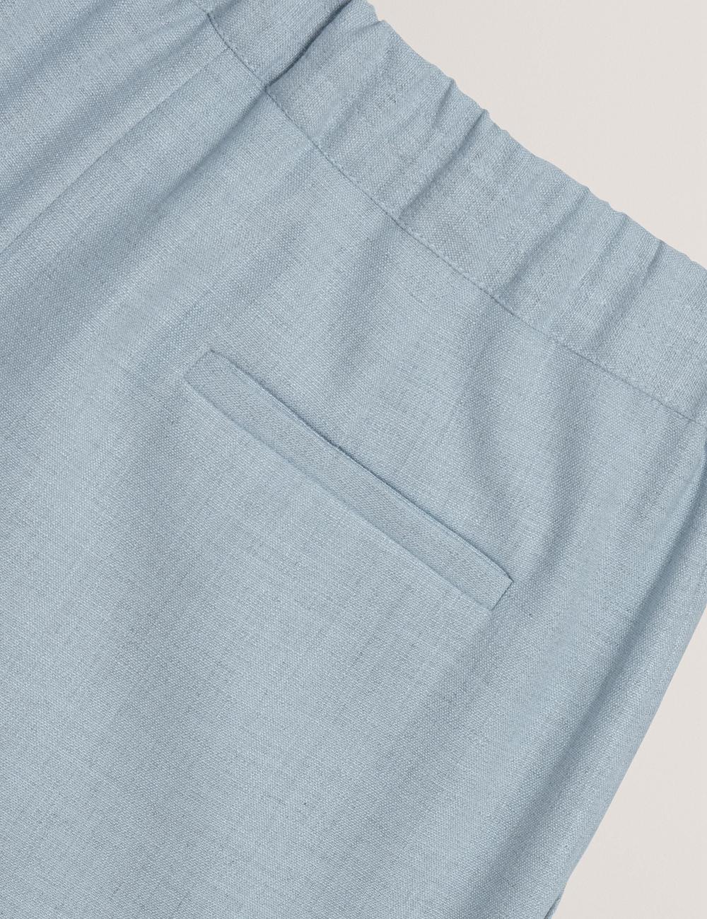 Ted Baker BALLIA - Elasticated Waist Tailored Tapered Women Trousers Blue | UAE  57014-BVOK