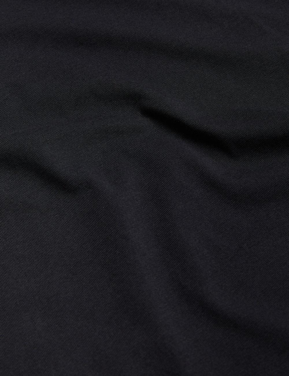 Ted Baker BEXLI - Regular Fit Long Sleeve Cotton Men T-Shirts Black | UAE  07852-IMHT