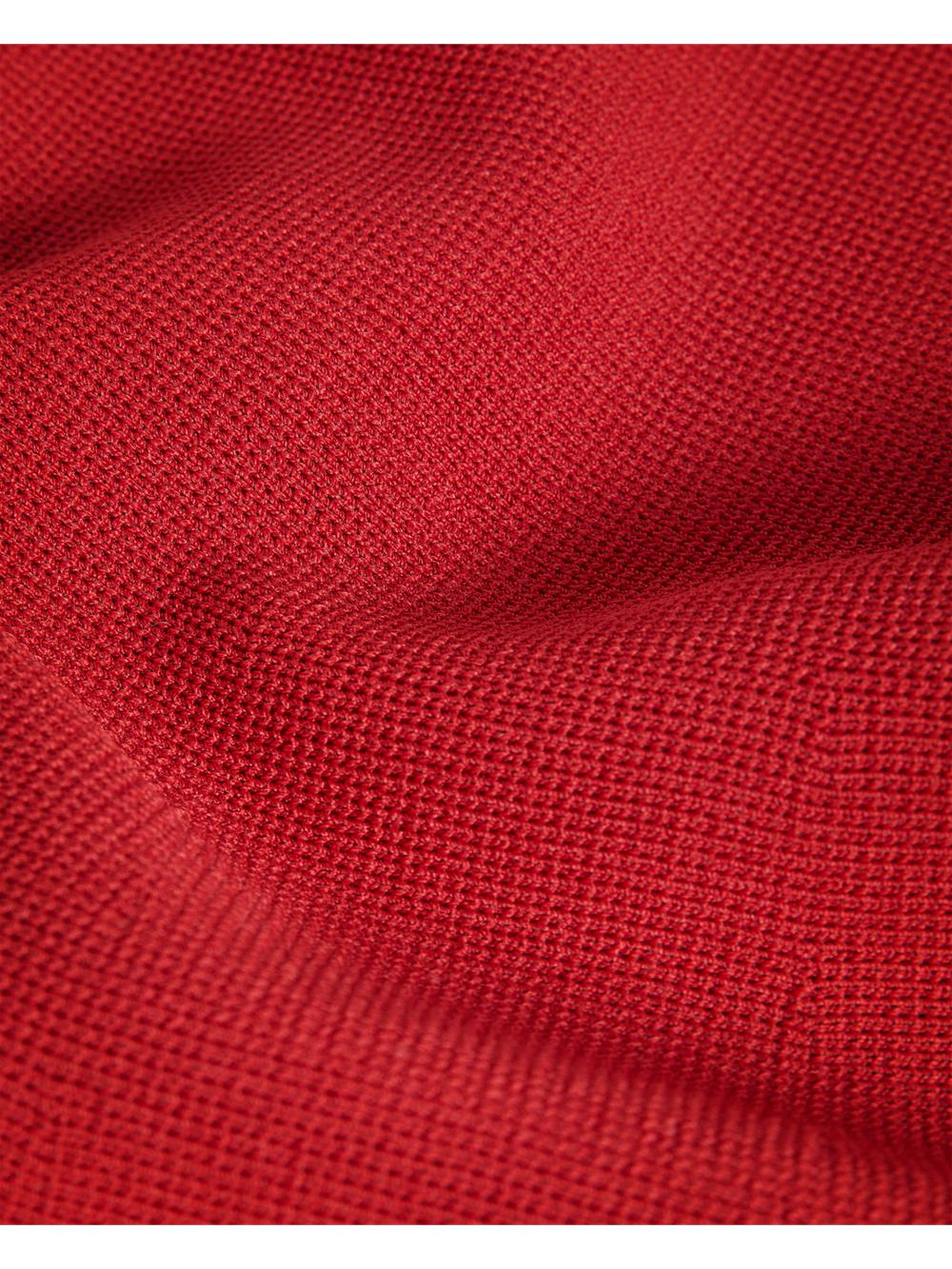 Ted Baker CANDDY - Pleated Hem Bodycon Knit Women Mini Dresses Red | UAE  36589-DFOR