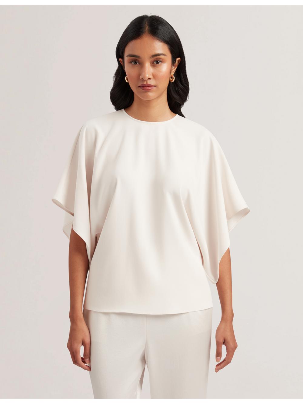Ted Baker CHERIKA Women Blouses Ivory | UAE  46802-XVPS