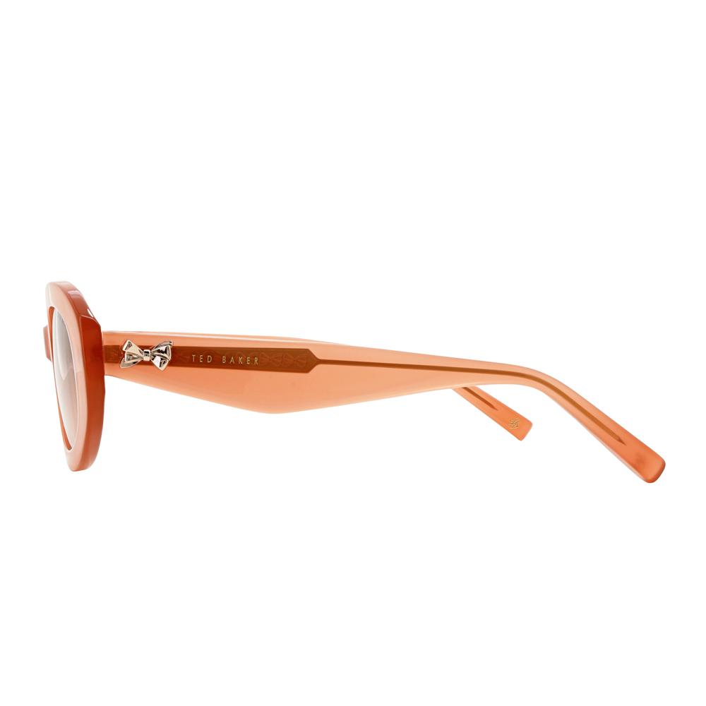 Ted Baker DAISIE - Chunky Oval Bow Detail Women Sunglasses Rose Pink | UAE  94126-YORN