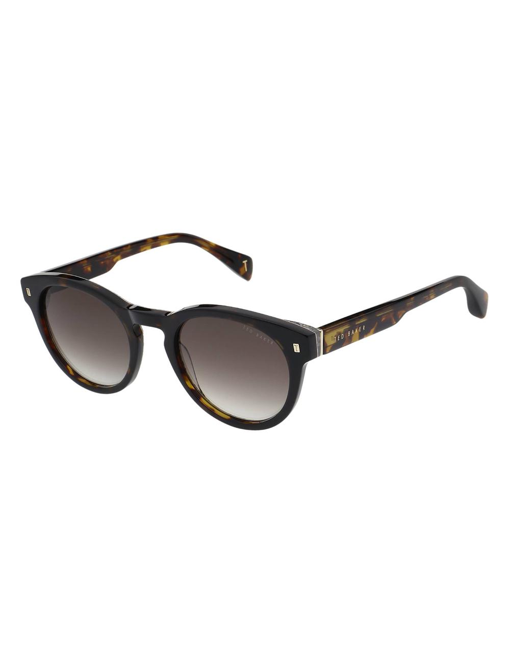 Ted Baker DAX - Round Chunky Temple Men Sunglasses Brown | UAE  01456-EYDS