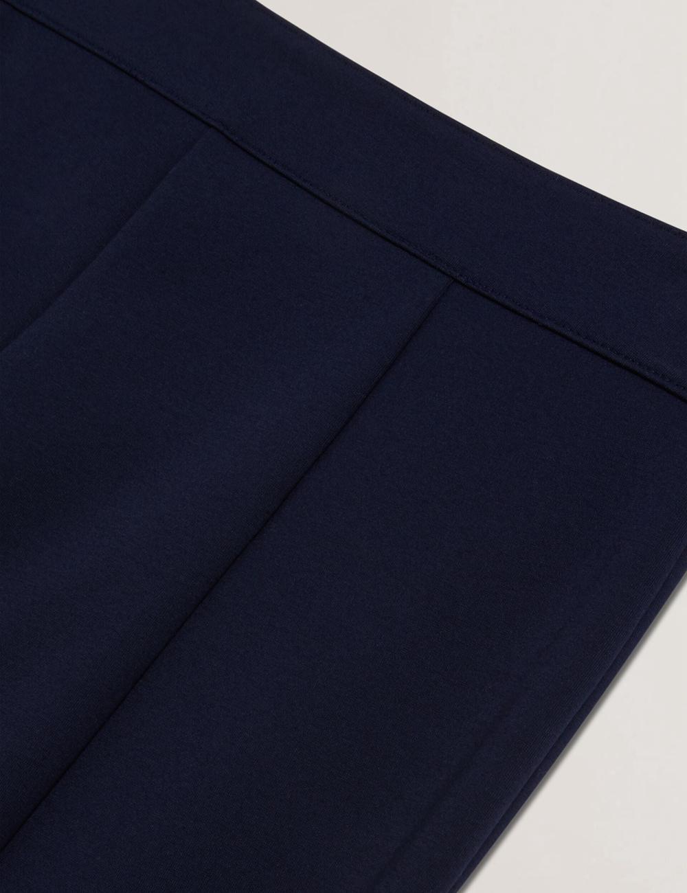 Ted Baker FELINDA - Fly Front Stretchy Women Leggings Navy | UAE  64571-FJXH