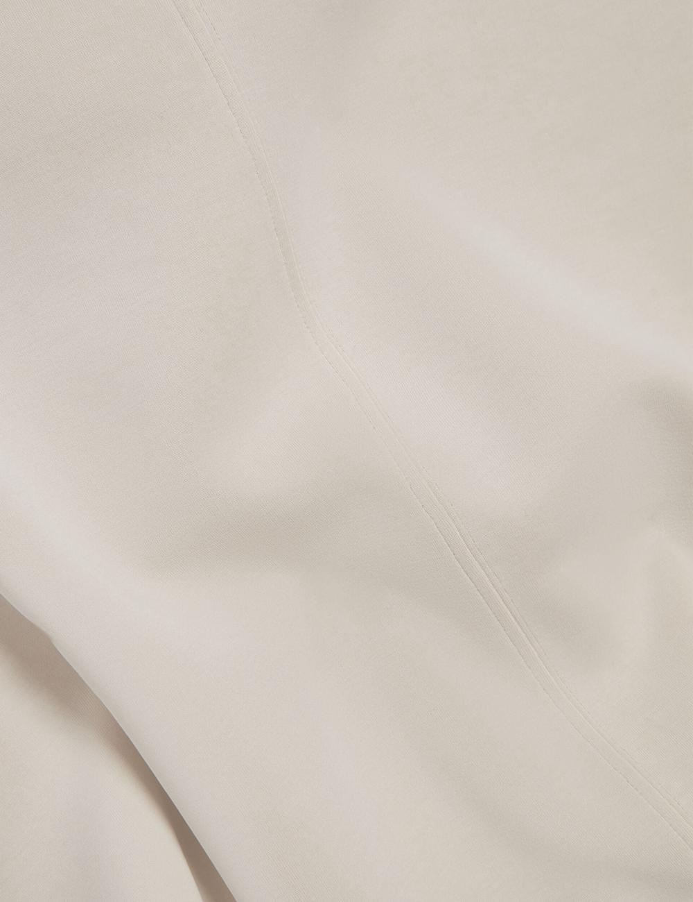 Ted Baker HALIYY - Funnel Neck Boxy Short Sleeve Women Sweatshirts Ivory | UAE  93824-OPBU