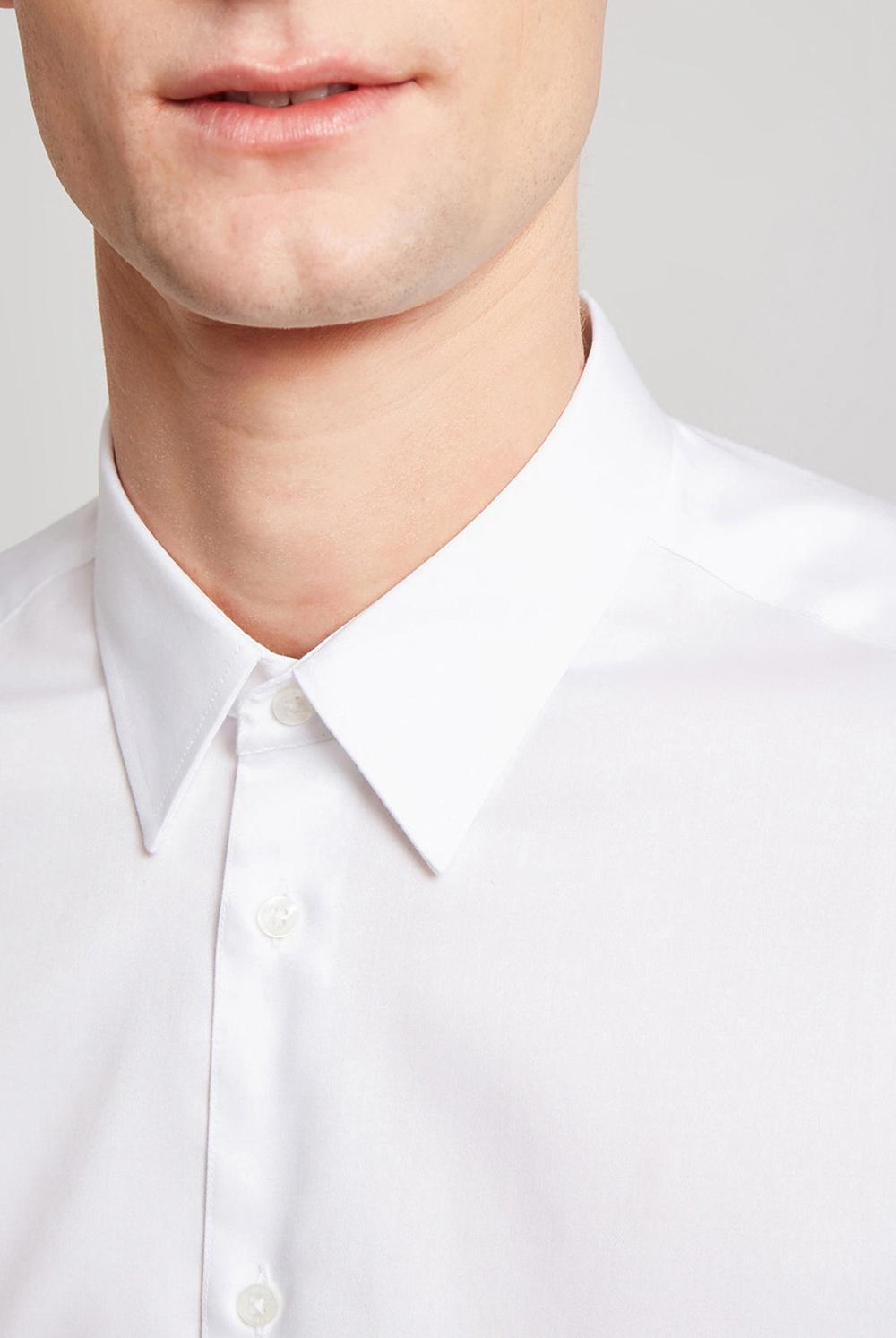 Ted Baker HOLMER - Regular Fit White Long Sleeve Men Formal Shirts White | UAE  21068-ARIC