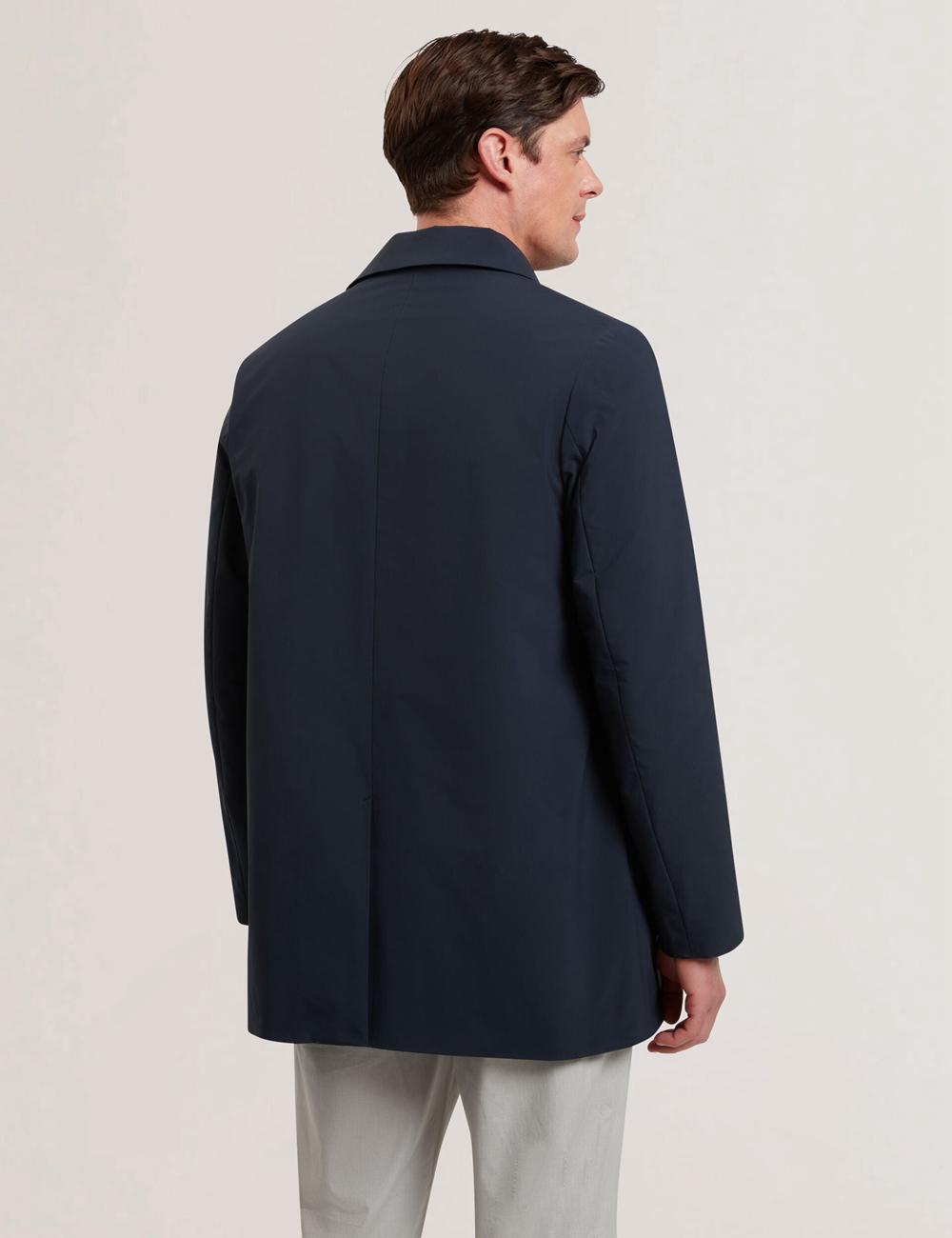 Ted Baker HUMMELS - Lightweight Short City Mac Men Jackets Navy | UAE  68204-EQTV