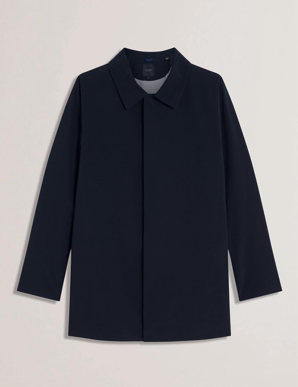 Ted Baker HUMMELS - Lightweight Short City Mac Men Jackets Navy | UAE  68204-EQTV