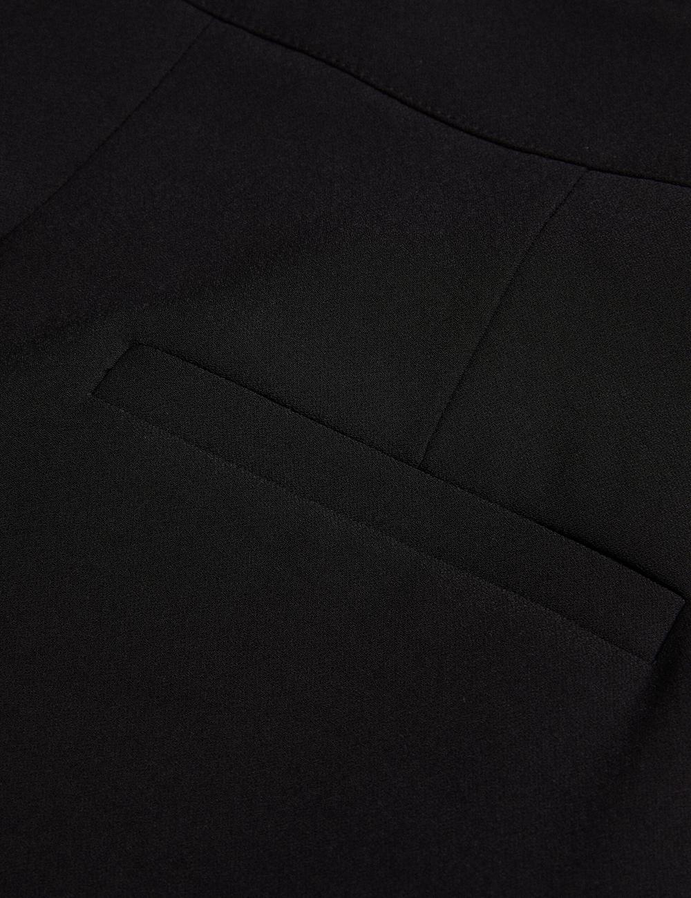 Ted Baker INUT - Tailored High Waist Wide Leg Women Trousers Black | UAE  23185-RKWM