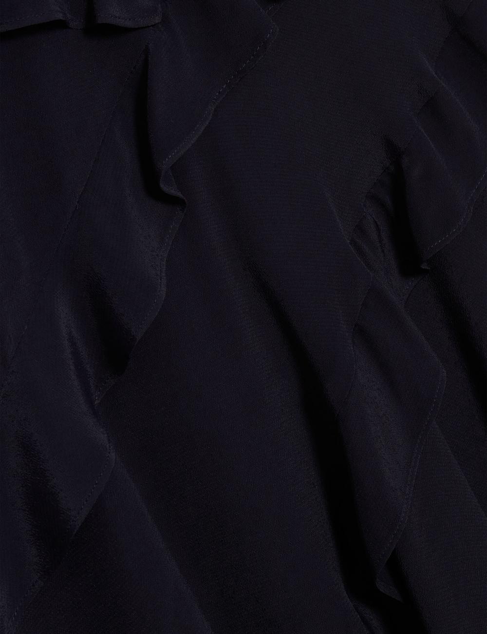 Ted Baker JOJII - Frill Trim Angel Sleeve Women Mini Dresses Navy | UAE  47805-ZEFN