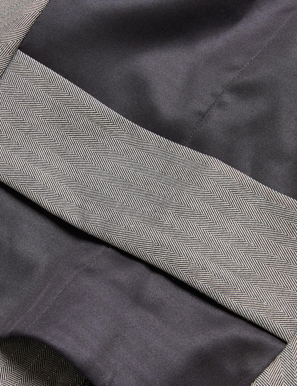 Ted Baker KOAW - Herringbone Single Breasted Women Suit Waistcoat Dk-Grey | UAE  29053-HZBU