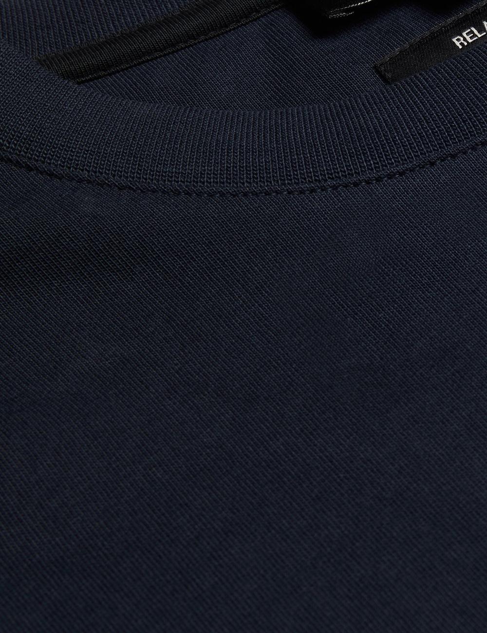 Ted Baker KORNKA - Short Sleeve Relaxed Fit Cotton Men T-Shirts Navy | UAE  30271-AHVQ