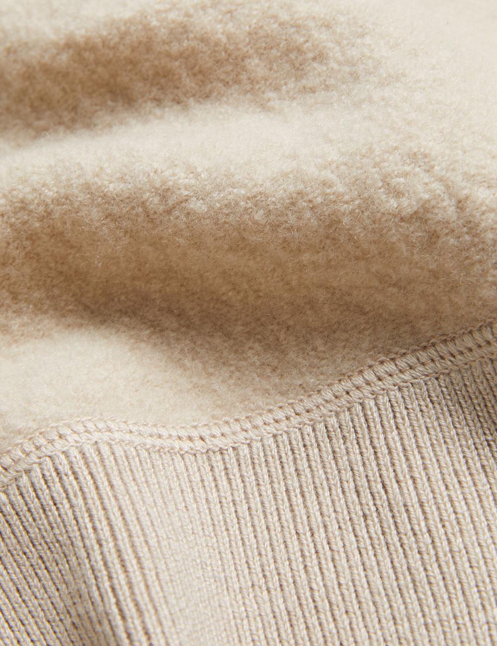 Ted Baker OLMSTE - Boucle Wool Blend Crew Neck Men Jumpers Taupe | UAE  43281-AMBJ