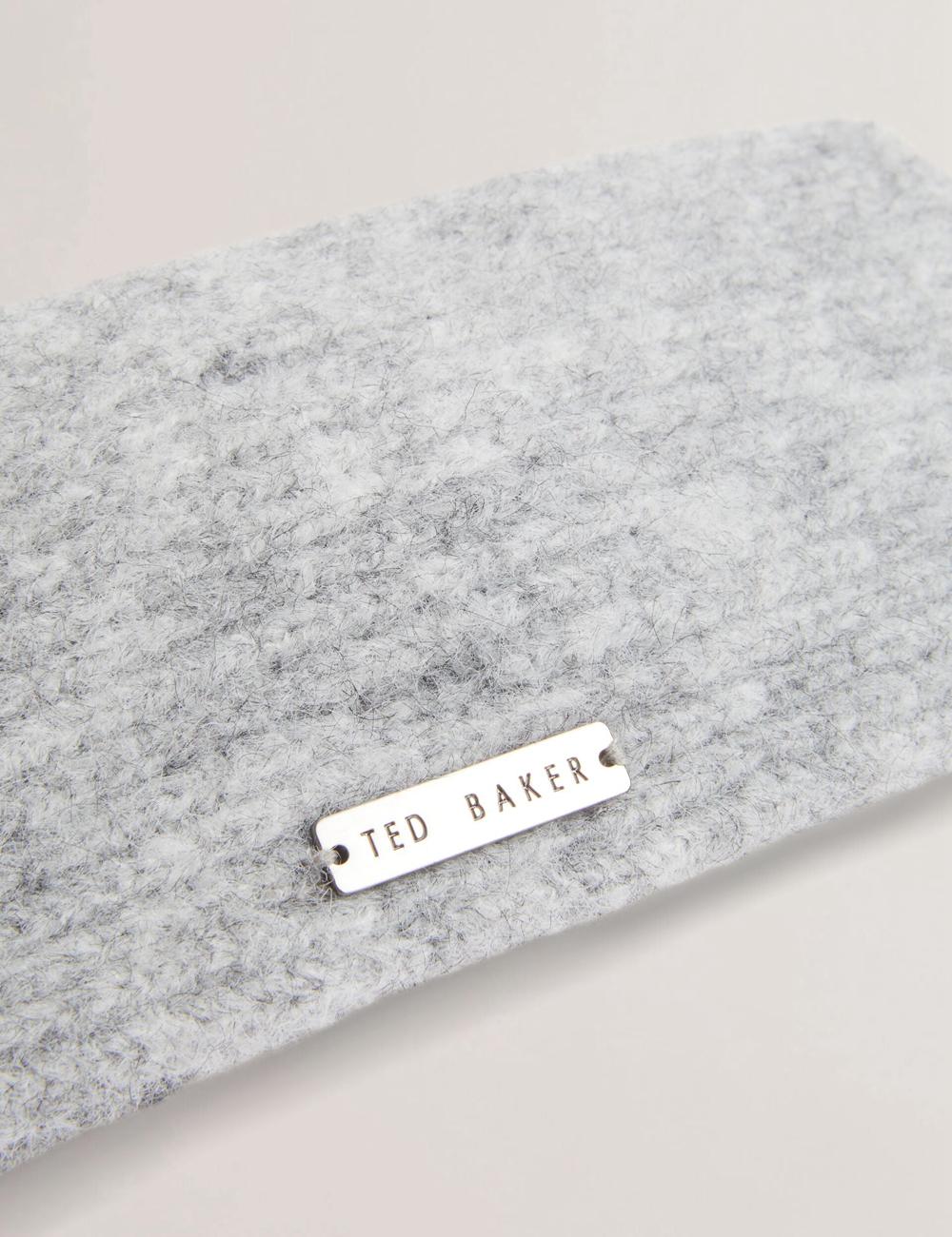 Ted Baker PENAOPA - Rhinestone Detail Knitted Women Headbands Grey | UAE  72915-GZXM