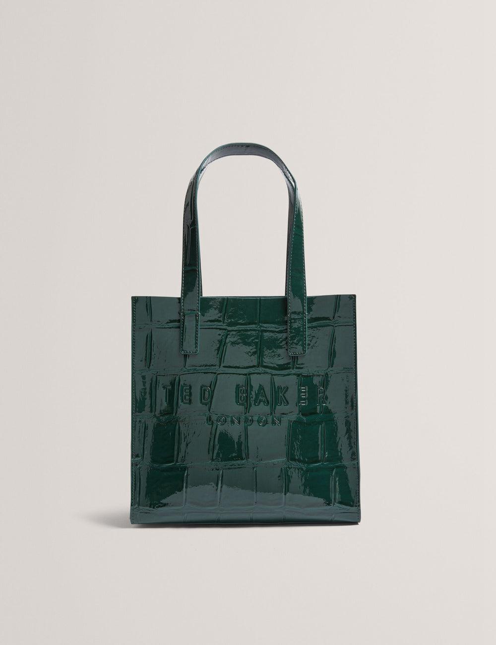 Ted Baker REPTCON - Croc Effect Small Women Tote Bags Mid-Green | UAE  87601-OKPA