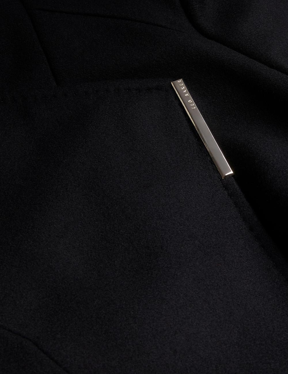 Ted Baker ROSELL Wool Women Wool Coats Black | UAE  57082-VJBG
