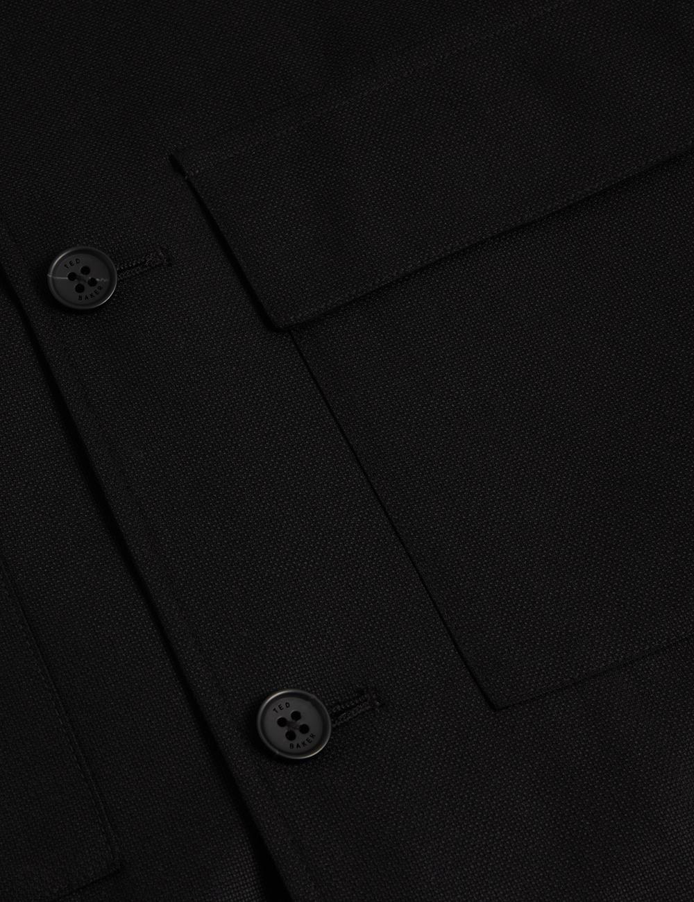 Ted Baker SELWYNJ - Lightweight Wool Blend Men Jackets Black | UAE  23498-AHSY