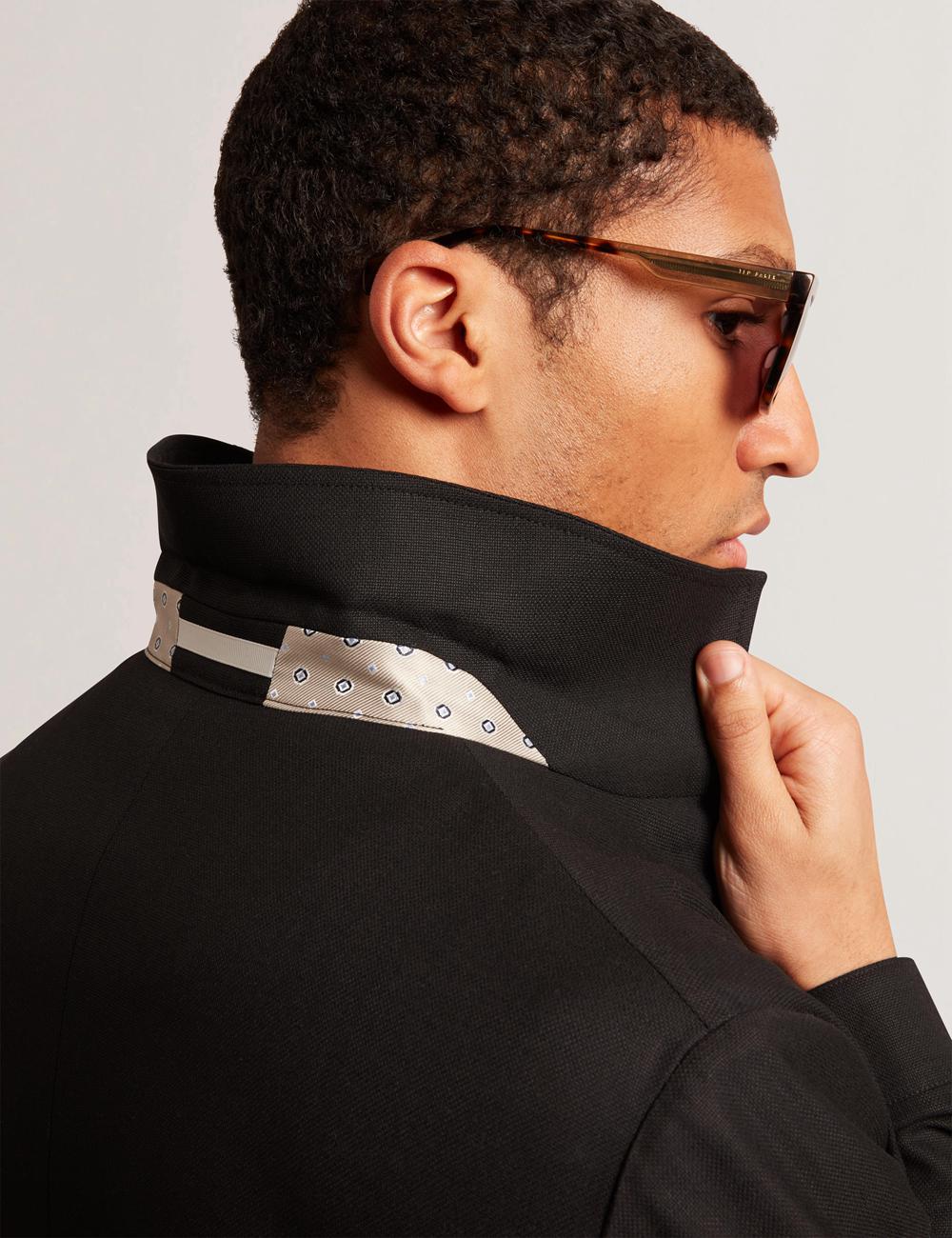 Ted Baker SELWYNJ - Lightweight Wool Blend Men Jackets Black | UAE  23498-AHSY