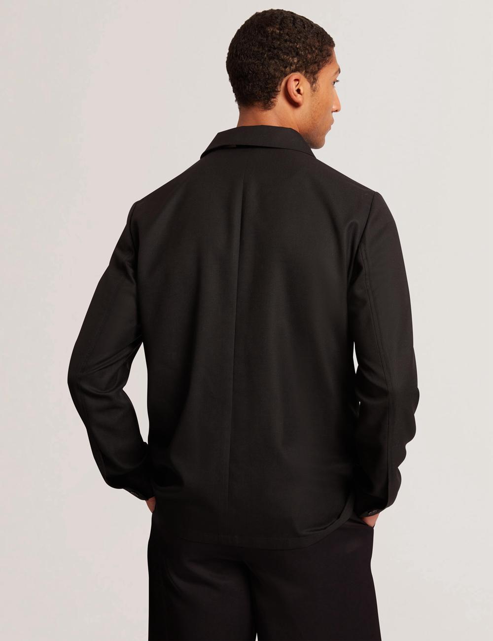 Ted Baker SELWYNJ - Lightweight Wool Blend Men Jackets Black | UAE  23498-AHSY