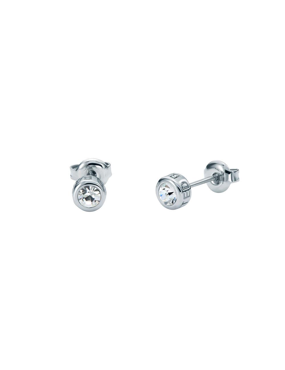 Ted Baker SINEE - Mini Crystal Stud Women Earrings Silver | UAE  03748-JBCX