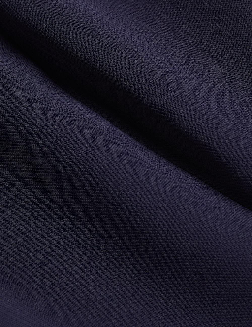 Ted Baker SORRAL - Sleeveless Tailored With Side Split Women Mini Dresses Navy | UAE  31576-EZGO