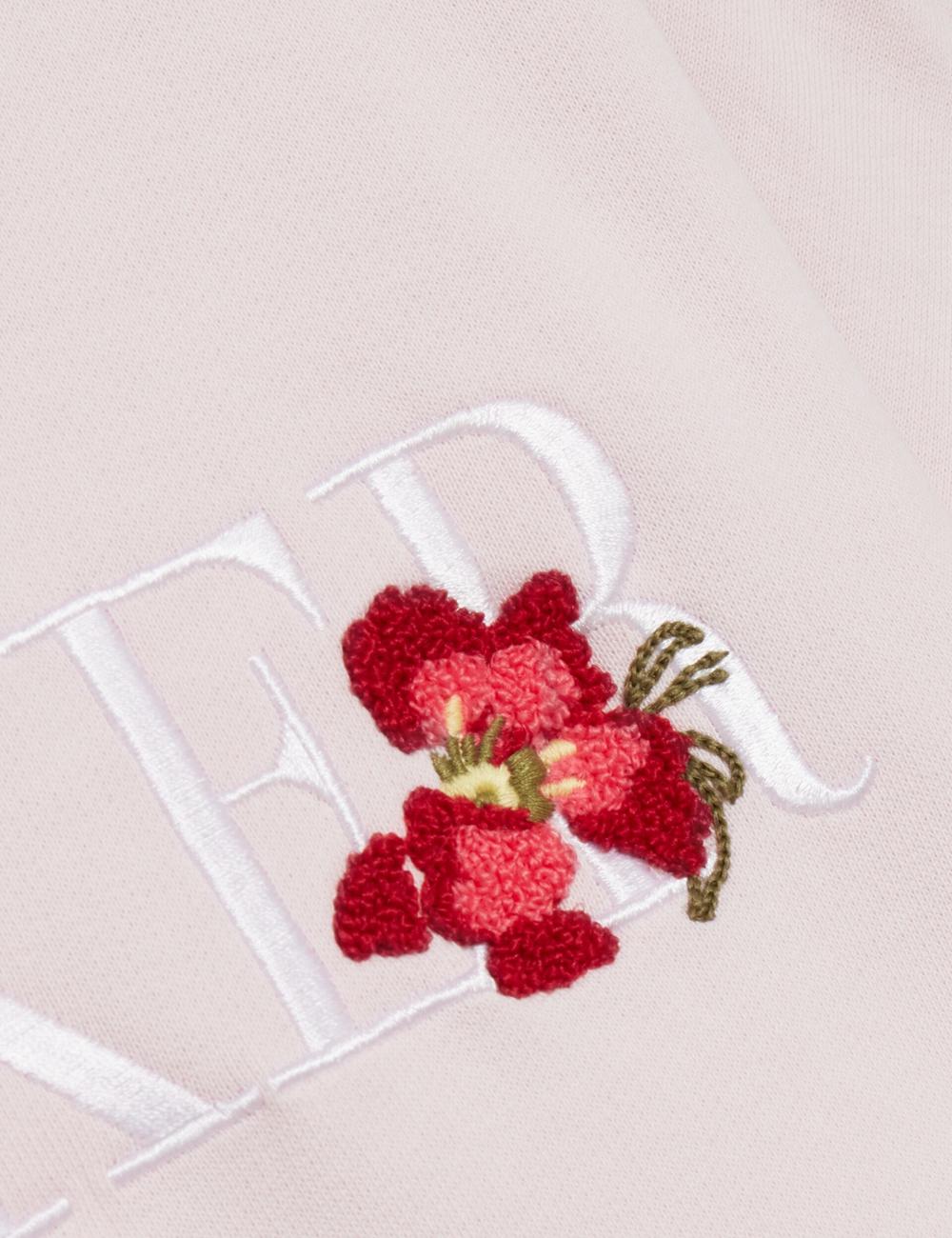 Ted Baker STIILA - Embroidered Logo Pure Cotton Women Sweatshirts Pink | UAE  83012-NZJF