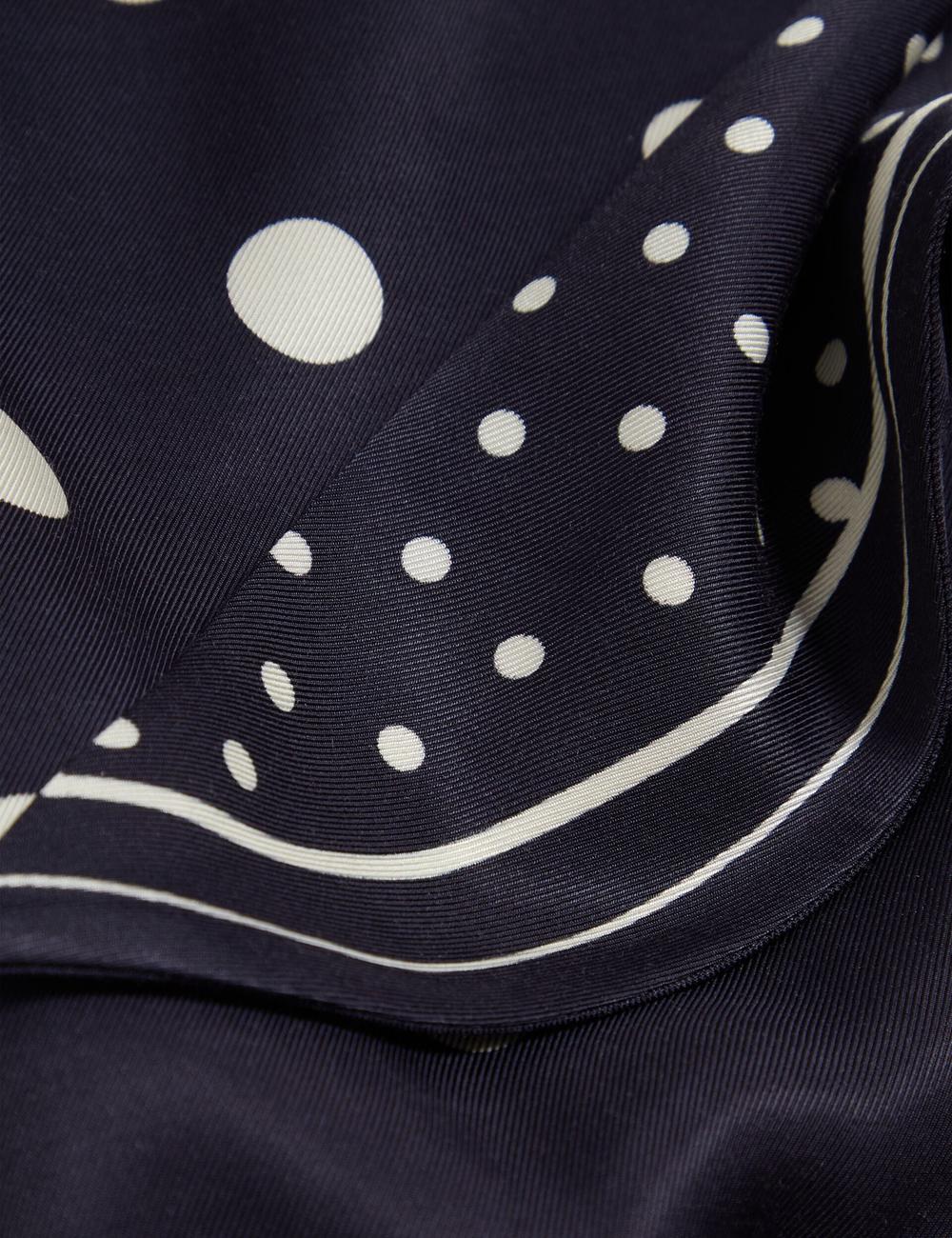 Ted Baker VEIRAA - Polka Dot Front Sleeveless Crop Women Tops Navy | UAE  30681-WFJA