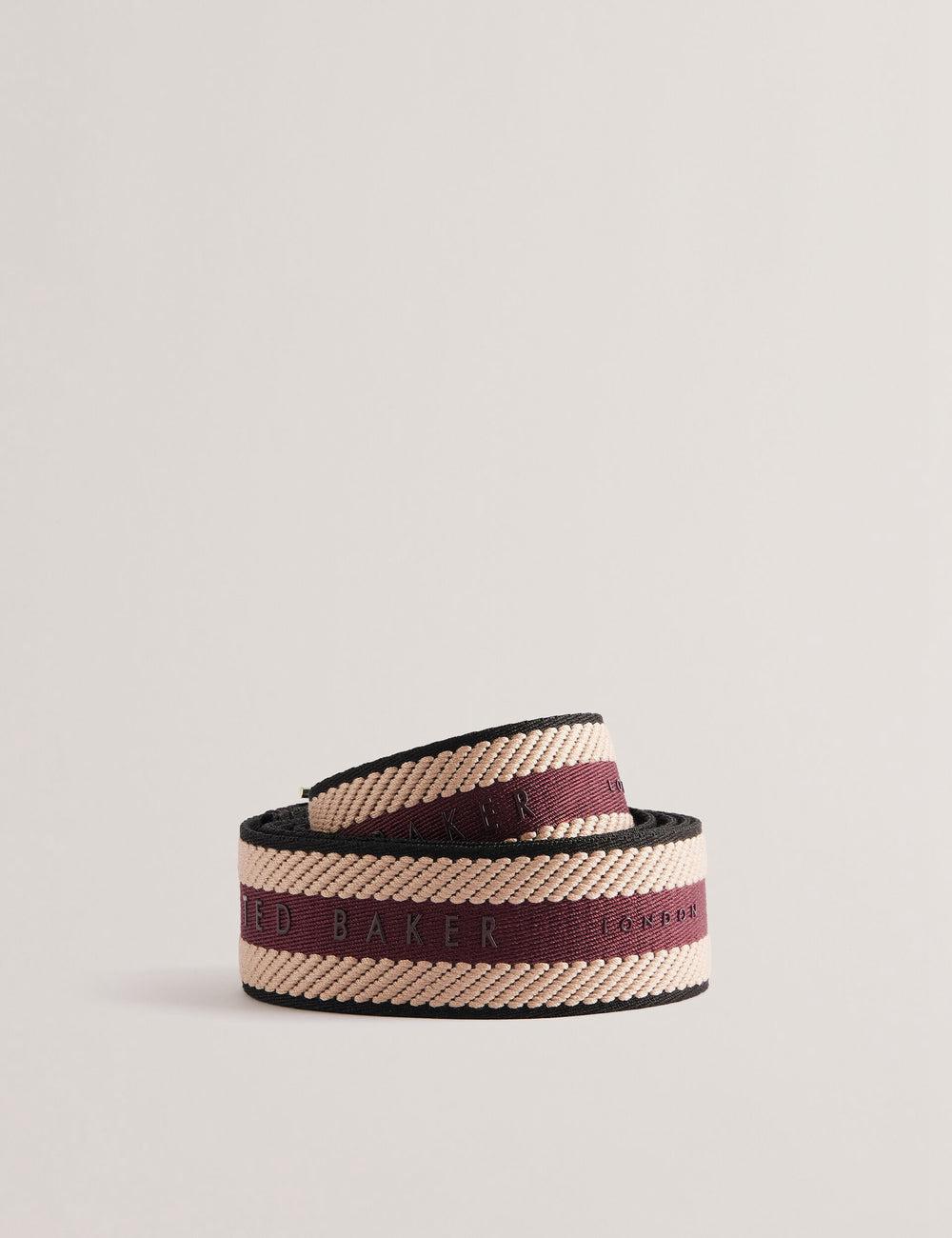 Ted Baker WEBBII - Branded Webbing Detachable Women Bag Straps Purple | UAE  69483-KJUO
