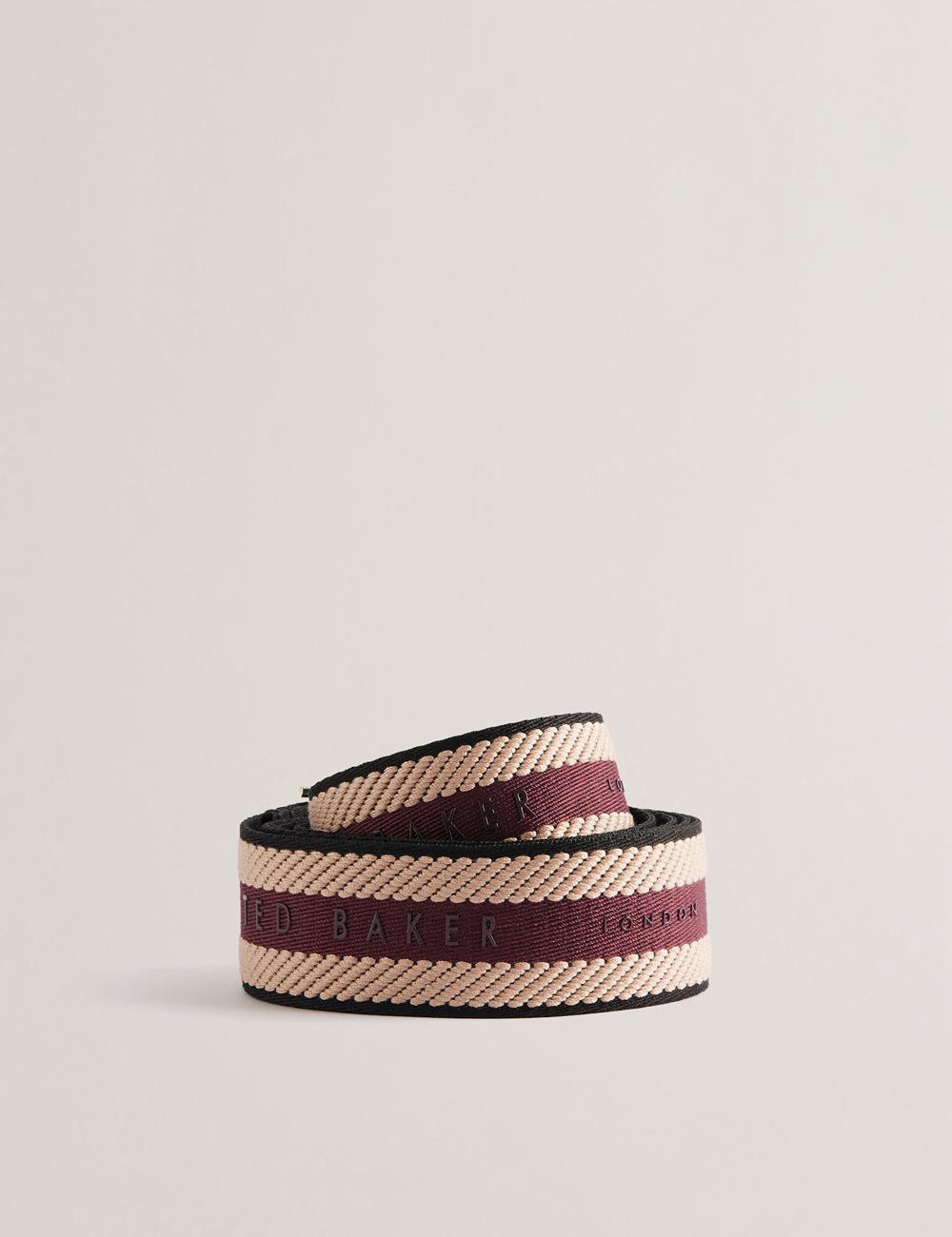 Ted Baker WEBBII - Branded Webbing Detachable Women Bag Straps Purple | UAE  69483-KJUO